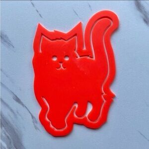 VTG Lisa Frank cat kitten bookmark paper clip